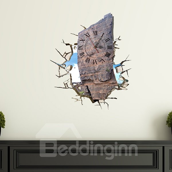 Hot Selling Stone Design 3D Wall Clock