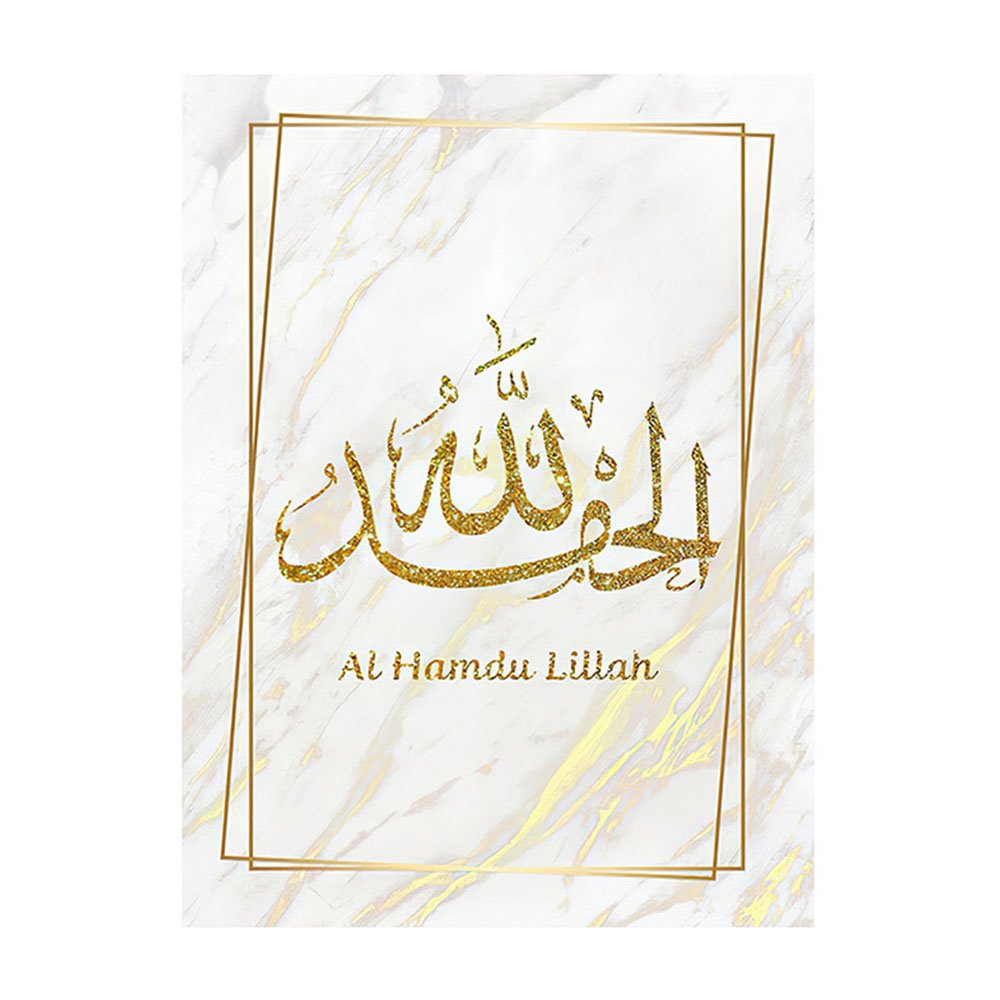 Goldfolien-Kunstdruck, Marmormuster, ungerahmte Drucke, Wandkunst-Dekor für Schlafzimmer, Wohnzimmer, Büro