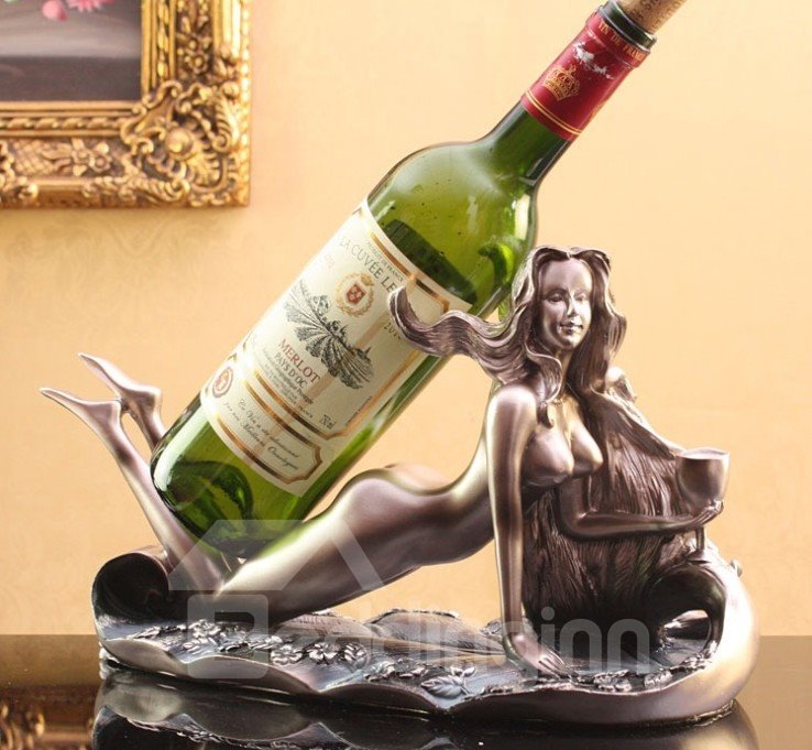 Beauty Human Body Art Design Weinregal mit Harzmaterial