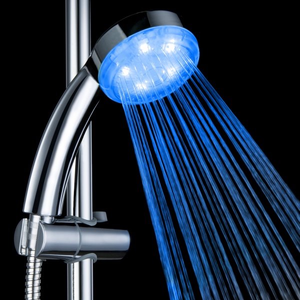 High Quality ABS LED Color-changing Shower Head Faucet