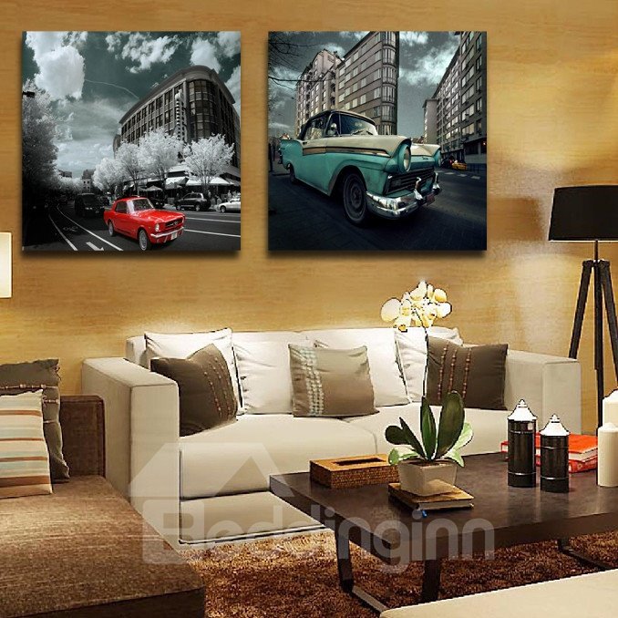 New Arrival Cars Driving On The Road Film Wall Art Prints