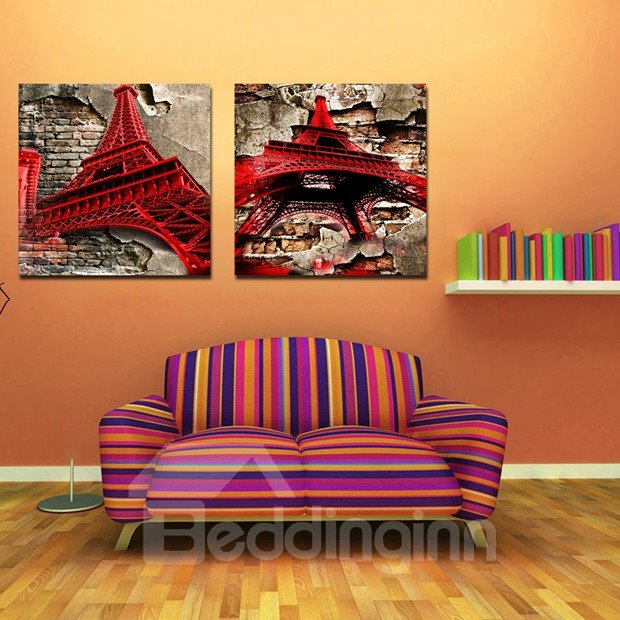 New Arrival Eiffel Tower Film Wall Art Prints