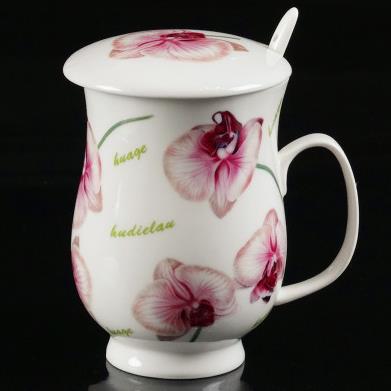 Wonderful Pure Heart and Spirit Flowers Coffee Mug