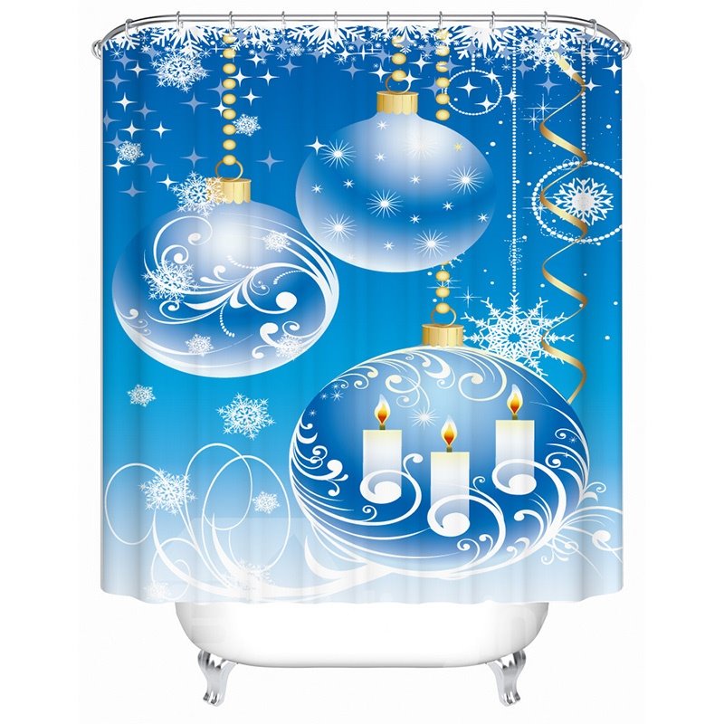 New Arrival Stunning Unique Christmas 3D Shower Curtain