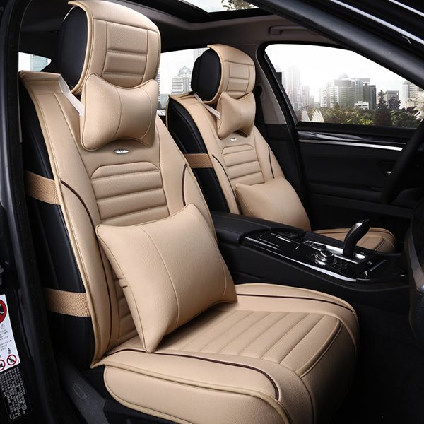 Only 3 Left In Stock Classic Sport Style Contrasting Colors Design Universal Five Car Seat Cover