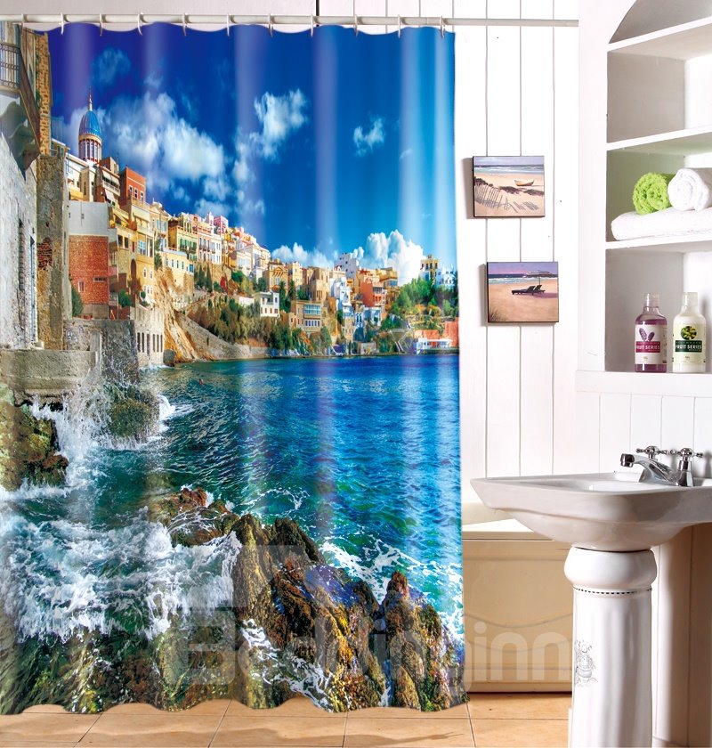 New Arrival Magnificent Print 3D Shower Curtain