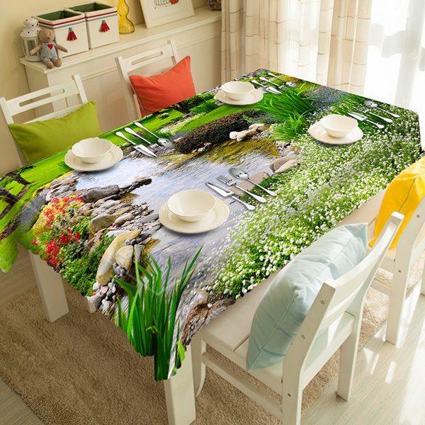 Gorgeous Sunset Scenery Pattern 3D Tablecloth