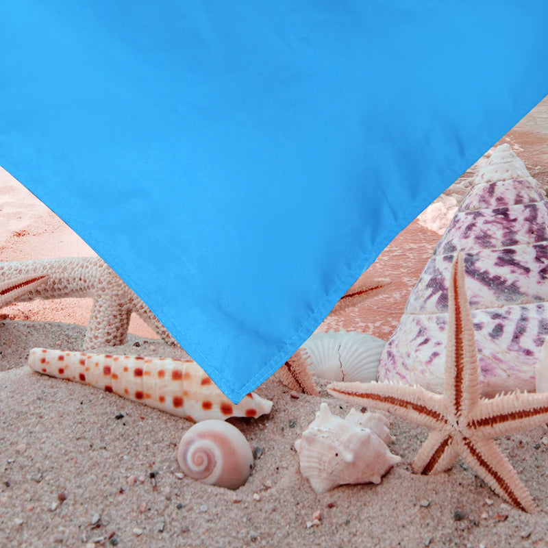Coastal Bedding Set, Starfish Sea Wave 4-Piece Duvet Cover Set with Flat Sheet 2 Pillowcases, Microfiber