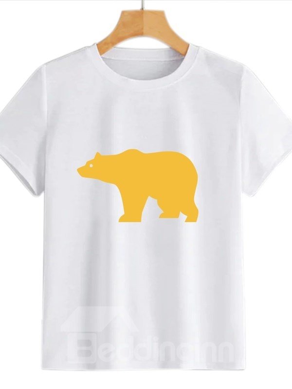 Beddinginn Short Sleeve Round Neck Hand Painted Standard Women's T-Shirt