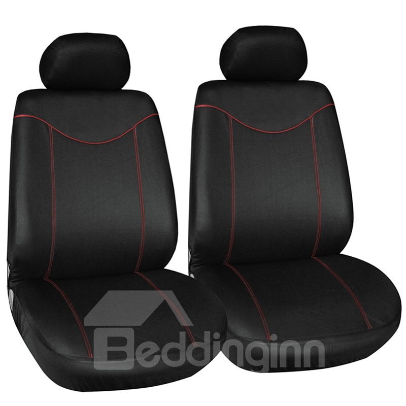 Car Seat Covers for Front Seats, Two-Tone Waterproof Seat Covers, Premium Neoprene Seat Protectors, Universal Fit Accessories for Auto Truck Van SUV