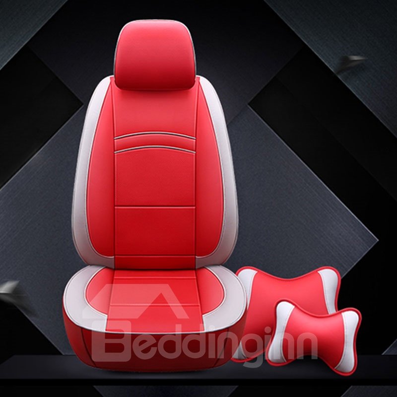 Sport Style PVC Leather Material Wear-Resistant And Scratch-Resistant Compatible Airbag ONE CAR ONE VERSION Custom Fit Seat Covers