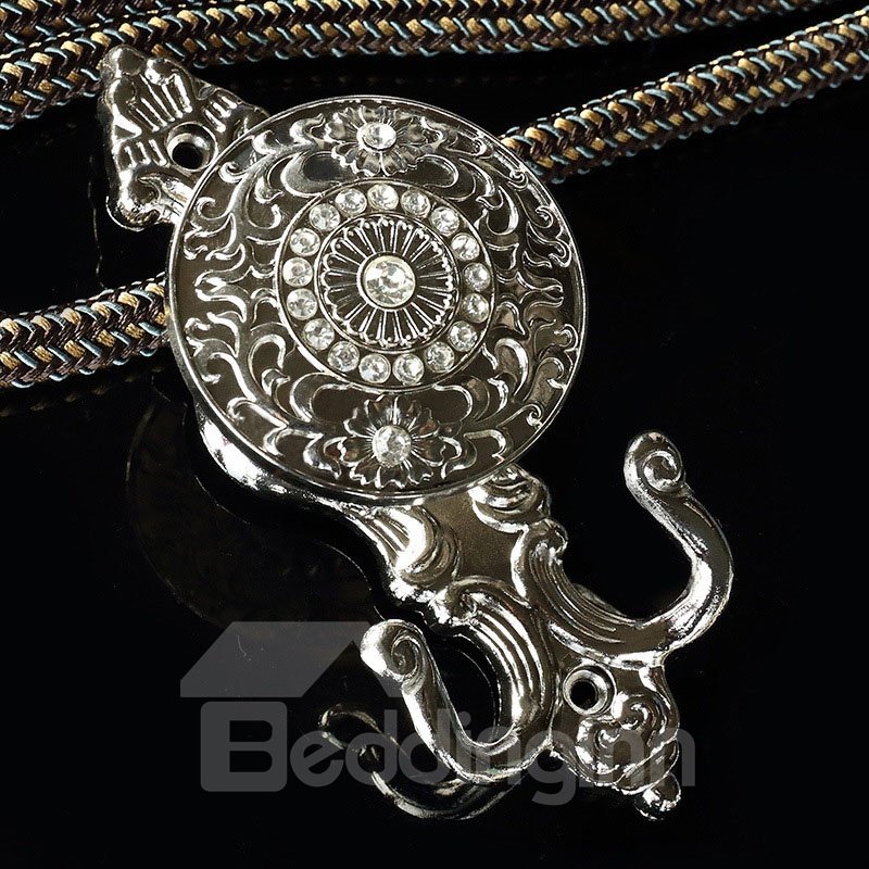 Europäischer, wunderschöner, hochwertiger 1 Paar Vorhanghalter, Raffhalterhaken, Wandhaken