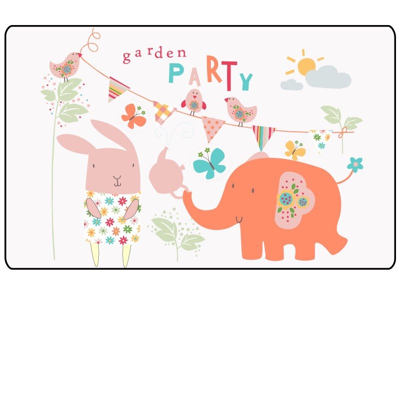 1 PCS Cartoon Style High Quality Shade Cloth Material UV Protection Magnet Adsorption Washable Car Rear Seat Sun Shade