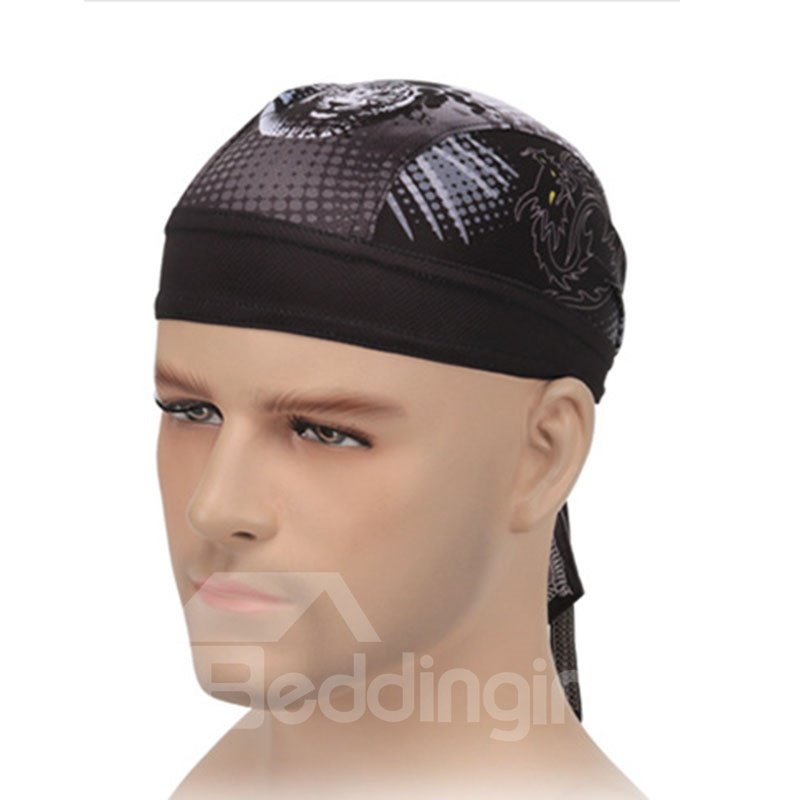 Drachen-Tiger-Piraten-Kopftuch, winddicht, schweißabsorbierend, staubdicht