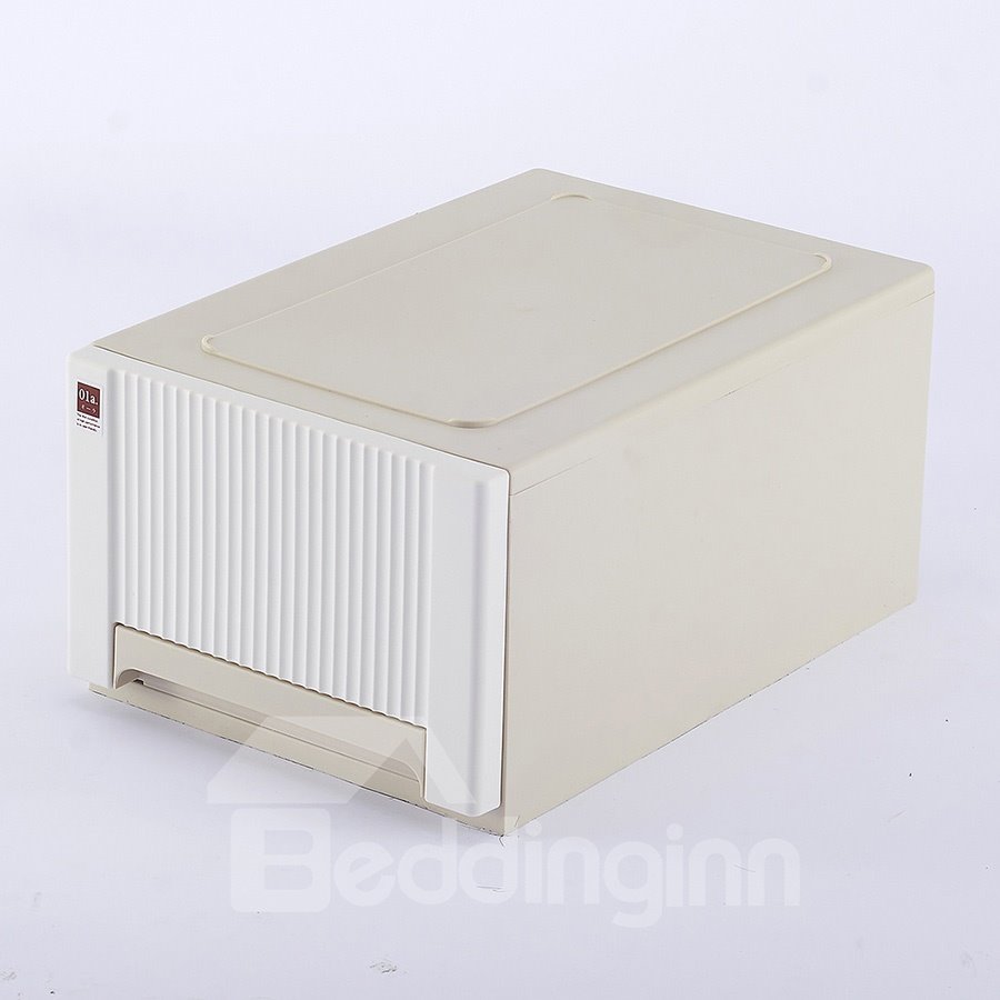 Cajas de almacenamiento de PP para escritorio, color liso, de Bedinginn