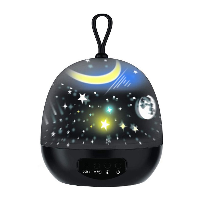 Star Projector Night Light, Starry Ceiling Night Light Projector 360 Degree Rotating Light Projector with 8 Color Light Change for Kids Baby