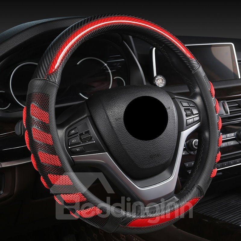 Steering Covers 3D Honeycomb Fine Texture And Comfortable Hand Feel Sweat - absorbing Breathable Wear - resistant And Durable Strong Flexibility Easy To Clean Without Slipping Steering Wheel Covers