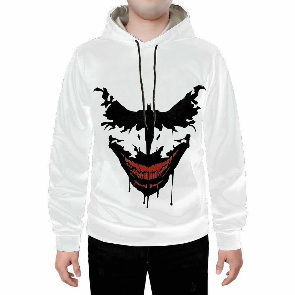 Weiß Langarm 3D Kreative Hoodie Sweatshirts Jogginghose Trainingsanzüge Streetwear Sets Casual Druck Frühling Herbst Winter männer Outfit