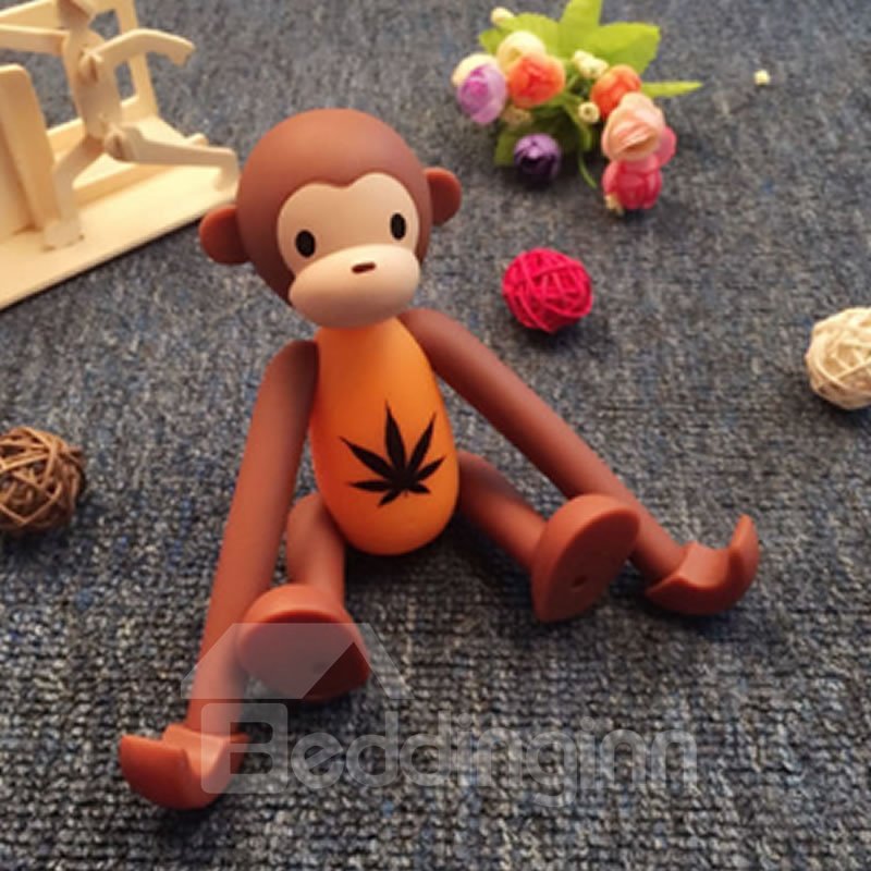 Soporte para teléfono celular ajustable de escritorio colorido mono