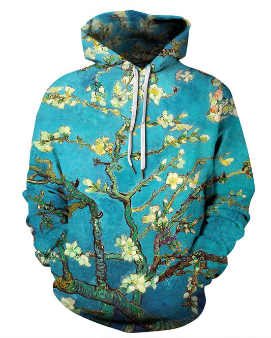 Pullover Unisex Lightweight Casual Style Athletic 3D Painted Hoodie