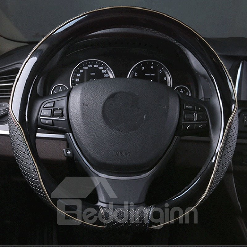 Durable New Popular Design Anti-Skid PU Material Medium Car Steering Wheel Cover