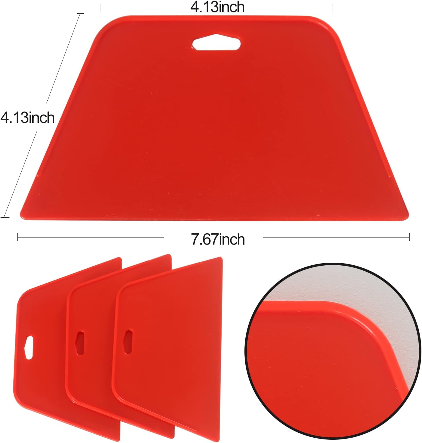 Wallpaper Smoothing Tool Kit for Applying Peel and Stick Wallpaper Vinyl Backsplash Tile