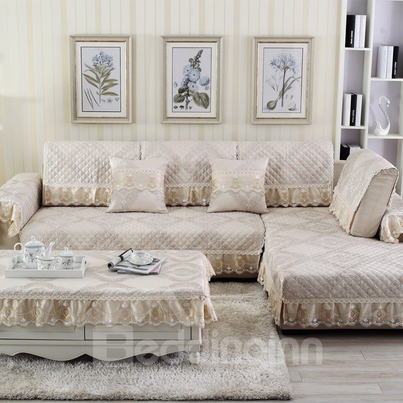 Prevent Stains Easy-Going Water Resistant Polyester Sofa Covers