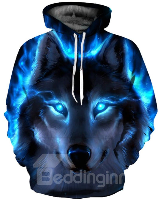 Vibrant Color Lightweight Loose Model Realistic Print 3D Painted Hoodie