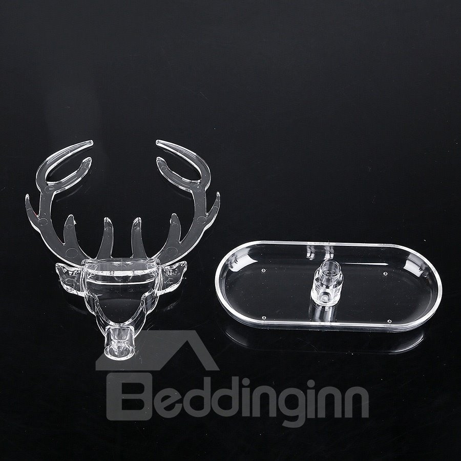 Umweltfreundliches Acrylmaterial, 18,0 x 8,0 x 26,6 cm, kosmetische Aufbewahrungsbox