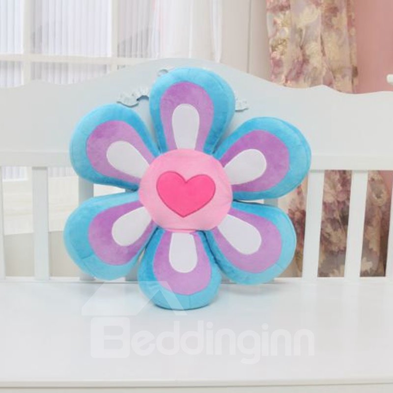 Adorable Five-petal Flowers Design Soft Throw Pillow