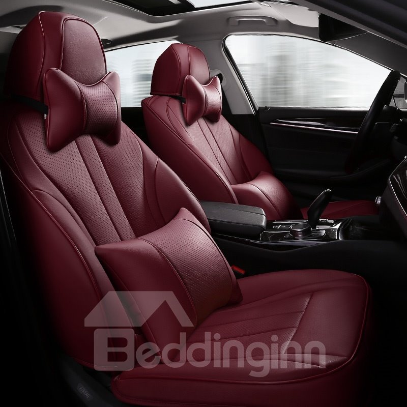 Fundas de asiento de coche personalizadas suaves de cuero de alta calidad con estilo deportivo lujoso