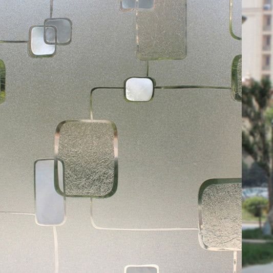 3D Glass Static Sticker No-glue Adiabatic Decorative Privacy Window Film