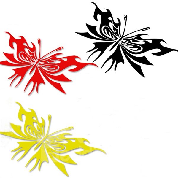 Vivid Butterfly Easy Installation Car Sticker