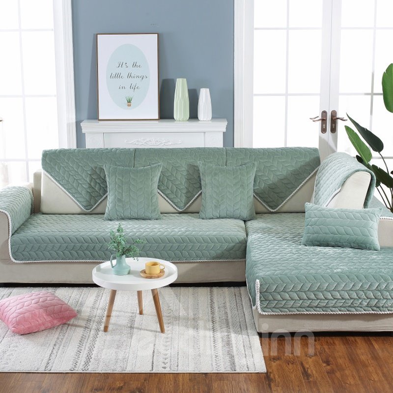 Polyester Anti-Slip Modern Style Prevent Stains Sofa Covers