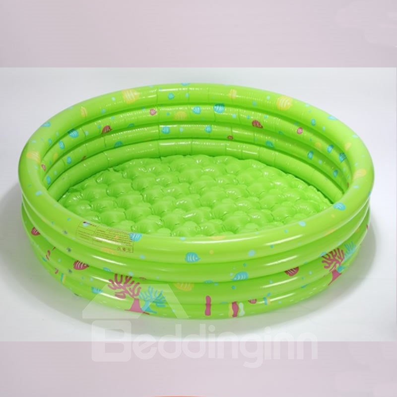 Portable Inflatable Round Shape PVC Pure Color SPA Bathtub