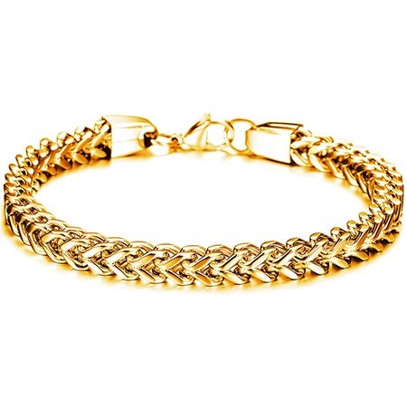 Modisches Titanstahl-Skalenarmband für Herren
