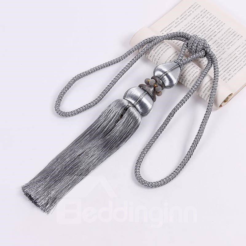 Beddinginn Paired Lantern Single Hanging Tassels Curtains Tieback 1 Pair