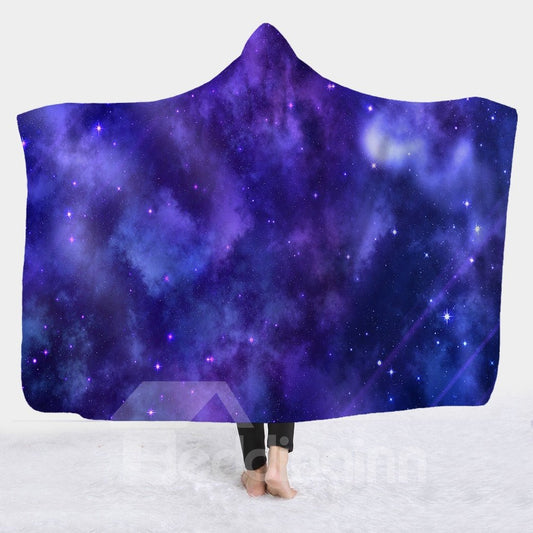 Nebula Galaxy 3D Printing Starry Blankets Warming for Winter/Autumn/Spring