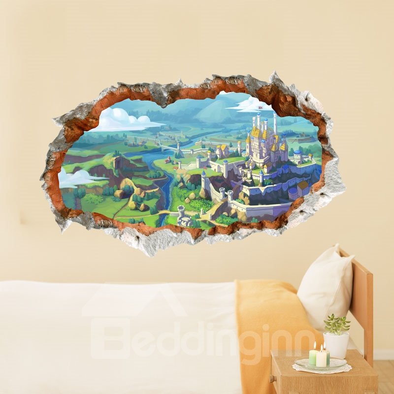 Neuer klassischer 3D-Wandaufkleber von Wonderful Castle Vision