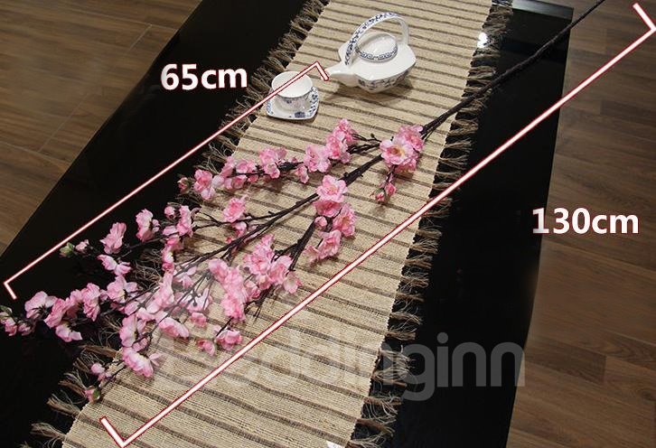 New Arrival Popular Large Simulation Single Floor Peach Blossom Flower Arrangement