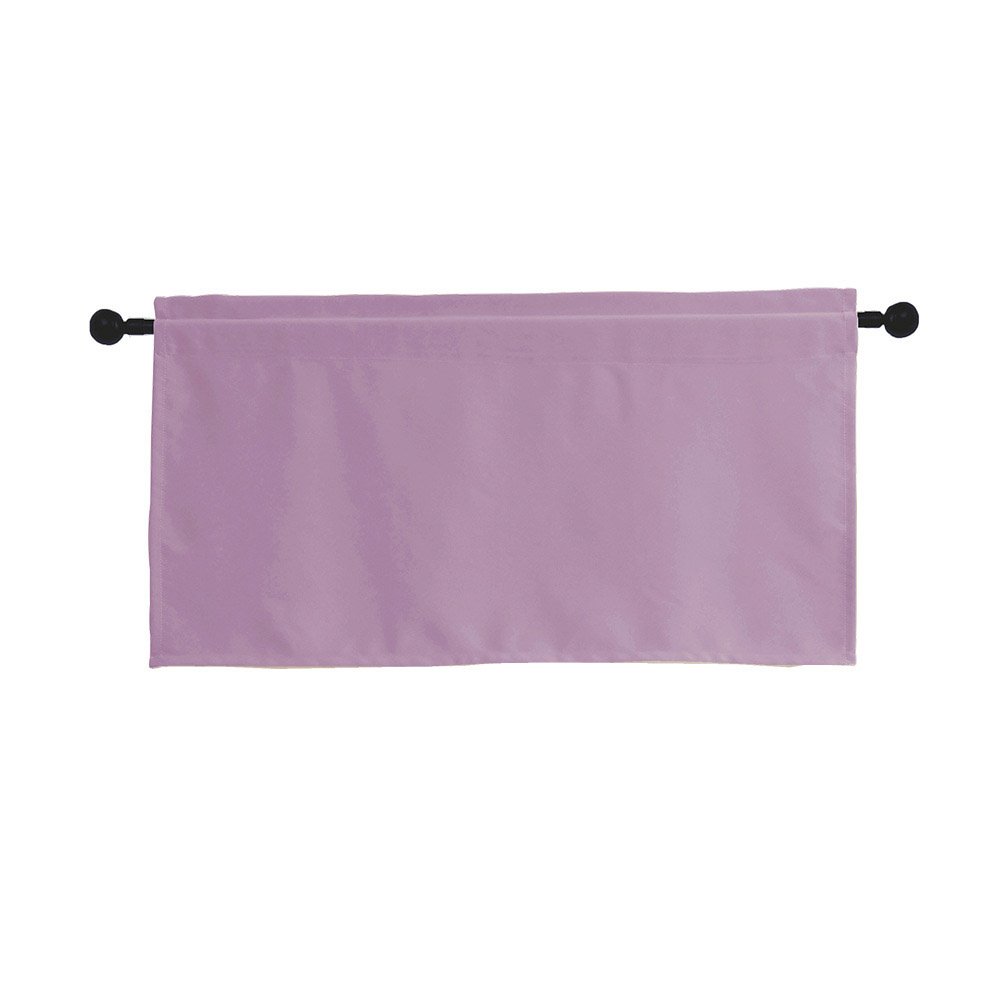American Style Simple Plain Window Valance American Short Polyester Valance for Kitchens Bathrooms Basements & More