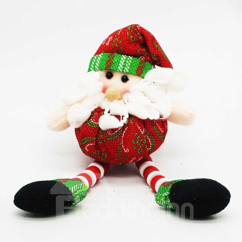 Decoración de mesa navideña de tela suave de alta calidad