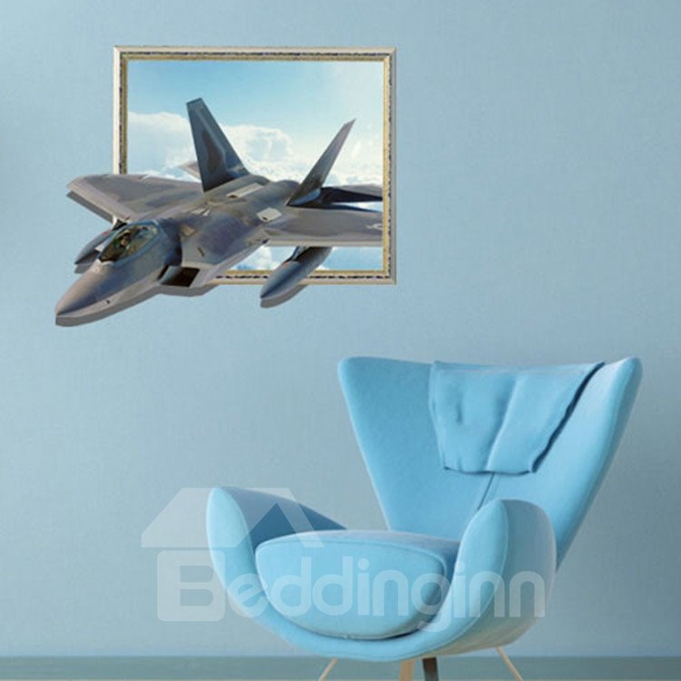 Amazing Creative 3D Aircraft Wall Sticker