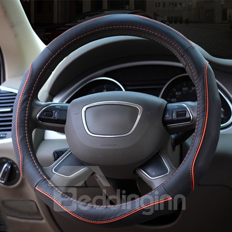 High-Grade Durable Anti-Skid PU Material Medium Car Steering Wheel Cover