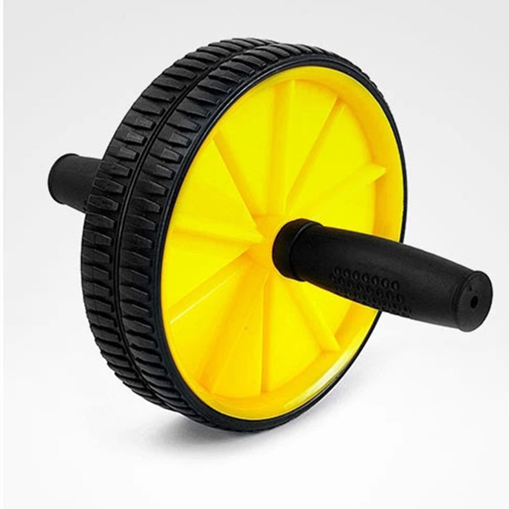 Ab Rollers Indoor Small Fitness Equipment Classic AB Two-wheeled Belly Wheel Abdominal Fitness Equipment Outdoor Sporting Goods Sports Equipment
