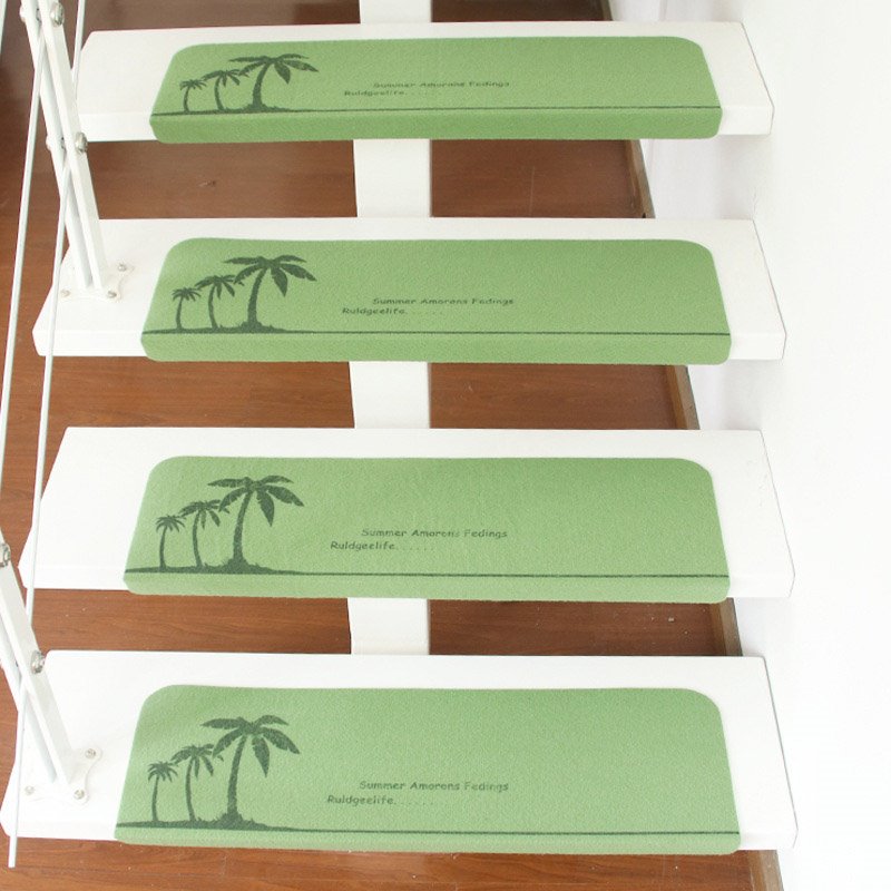 Glow Brighter and Longer Than Typical Glow in The Dark Stair Stickers, Perfect for Kids Bedroom Living Room Simple Palm Creative Tree Three Colors Highly durable