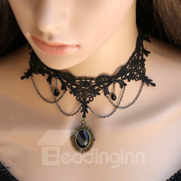 Individual and Special Retro Creative Lace Necklace