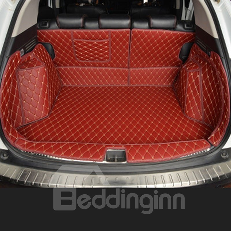 Estera del maletero del coche impermeable de cobertura total con forma de diamante para XRV