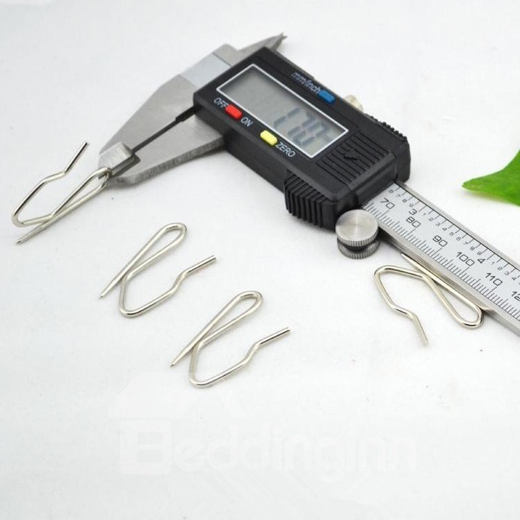 Ganchos de pasador de cortina resistentes con revestimiento de zinc