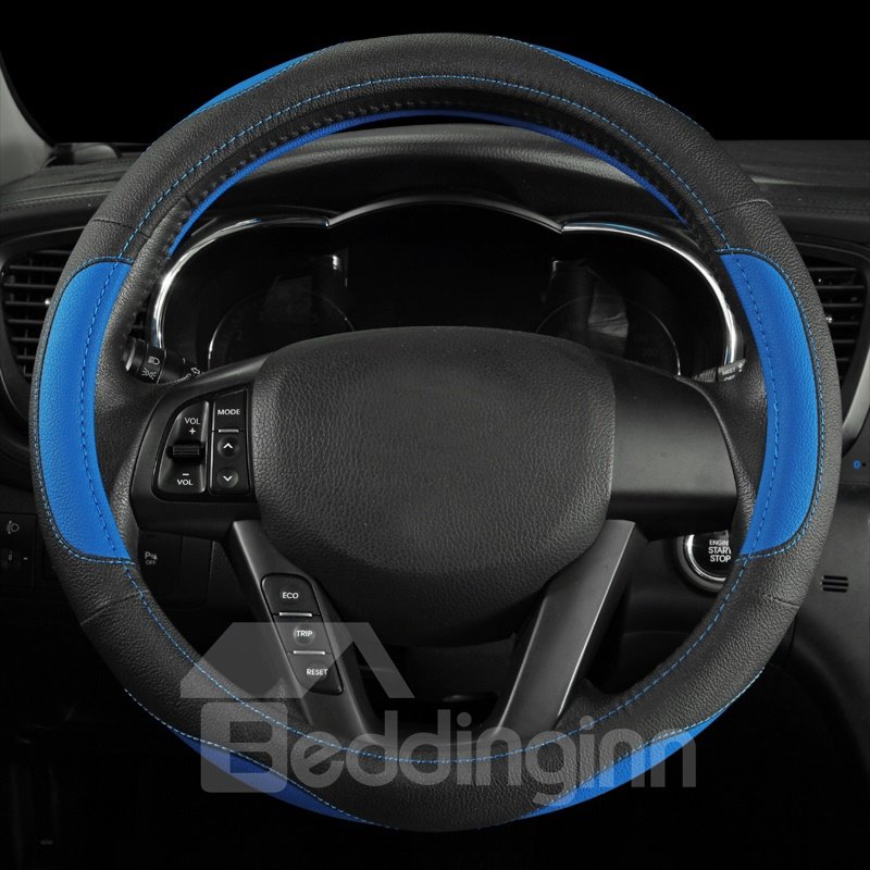 Steering Wheel Cover Anti-skid Wear-resistant Dirt-resistant Durable And Breathable Not Hurt Hands Beautiful Bright Colors Matching Pattern Smooth Wearable Medium
